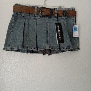 Madden Girl - Denim Skort